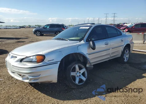 2003 Pontiac Grand Am Gt из США, поврежденный, VIN 1G2NW52E53M721555